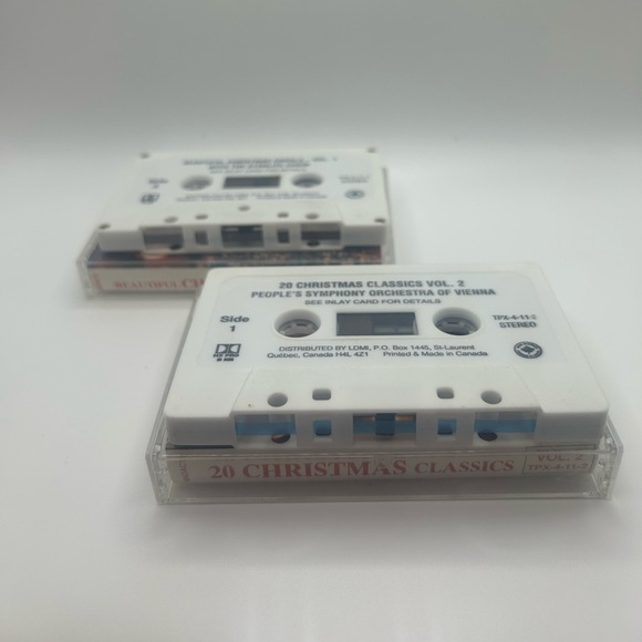 Vintage, 2 cassettes with original box, Christmas carols with the starlite choir - Picture 5 of 6